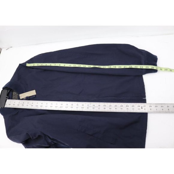 NWT J. Crew Bomber Jacket Mens Size XL Everyday Band Neck Full Zip Navy Blue - Picture 9 of 11